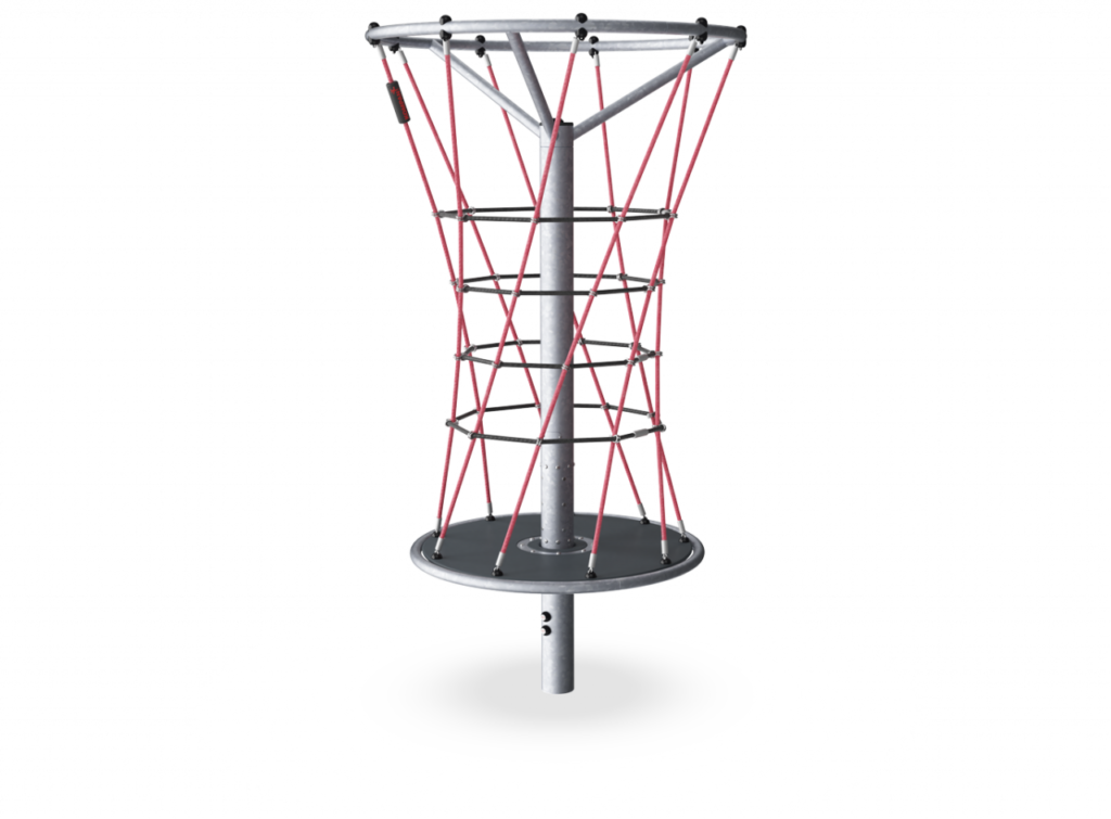 Filet Twister structure de câbles Kompan Atmosphäre